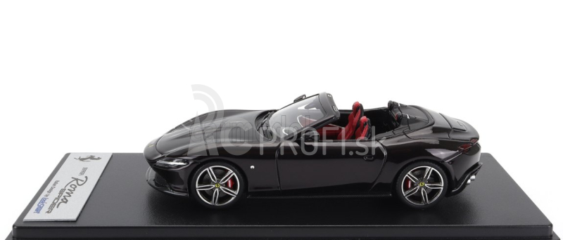 Looksmart Ferrari Roma Spider Open 2020 1:43 Nero Purosangue - Black Met