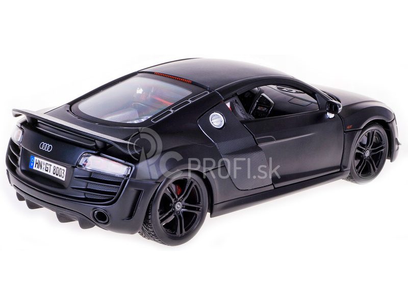 Maisto Audi R8 GT 1:18 matná čierna