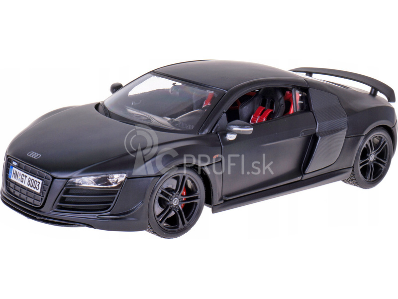 Maisto Audi R8 GT 1:18 matná čierna