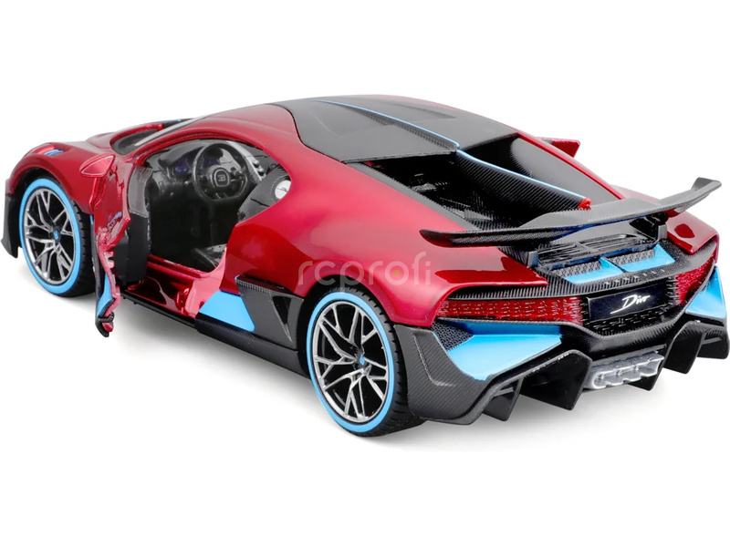 Maisto Bugatti Divo 1:24 červená