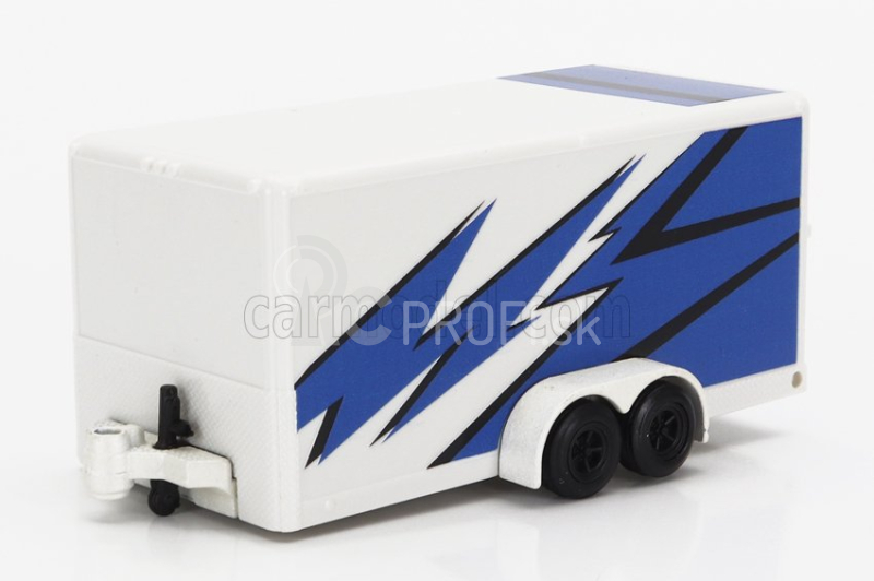 Maisto Chevrolet 1500 Pick-up With Trailer Car Transporter + Subaru Brx 2019 1:64 modro-biela