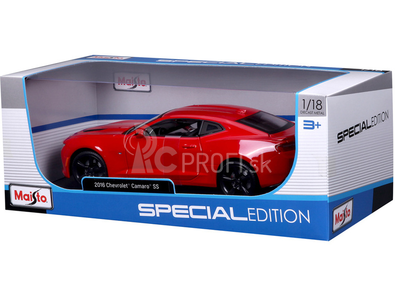 Maisto Chevrolet Camaro SS 2016 1:18 červená