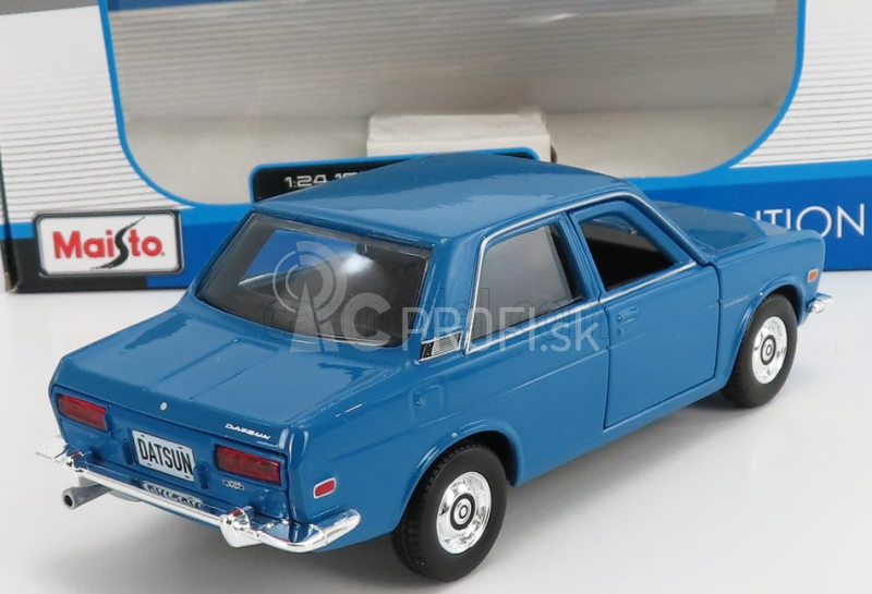 Maisto Datsun 510 1971 1:24 modrá