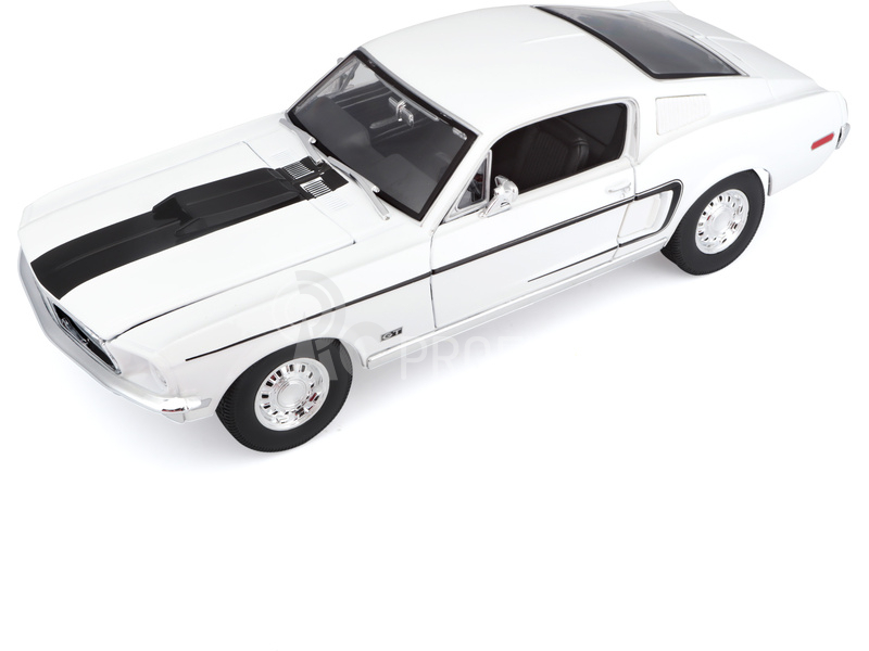 Maisto Ford Mustang GT Cobra Jet 1968 1:18 biela