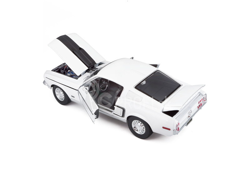 Maisto Ford Mustang GT Cobra Jet 1968 1:18 biela