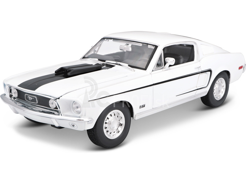 Maisto Ford Mustang GT Cobra Jet 1968 1:18 biela