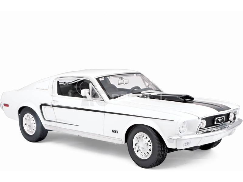 Maisto Ford Mustang GT Cobra Jet 1968 1:18 biela