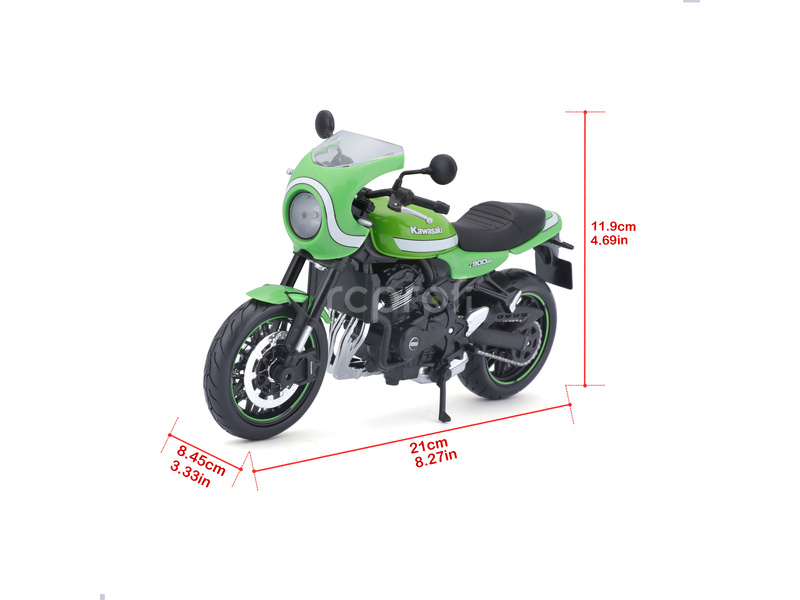 Maisto Kawasaki Z900RS Cafe 1:12 zelená