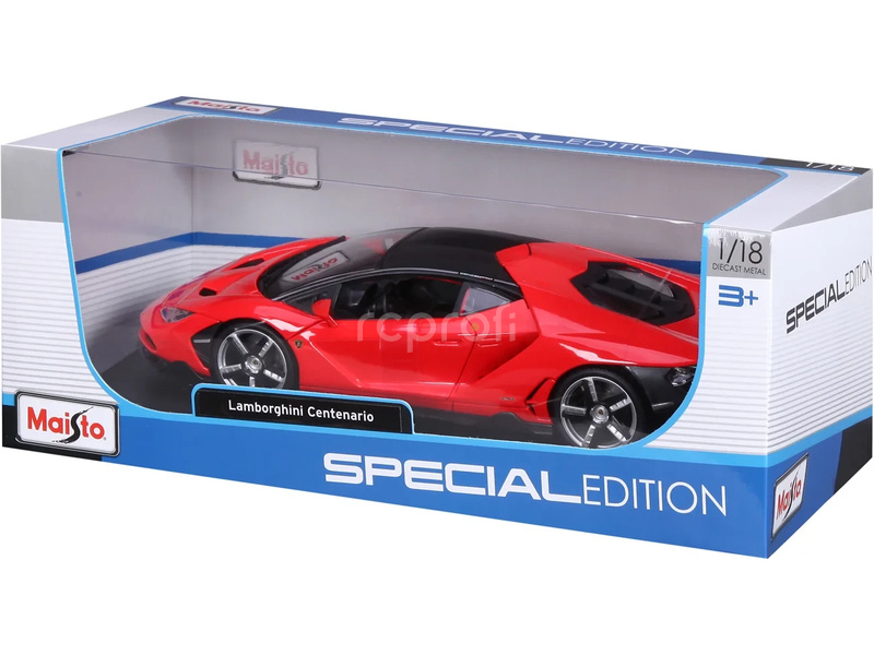 Maisto Lamborghini Centenario 1:18 oranžová