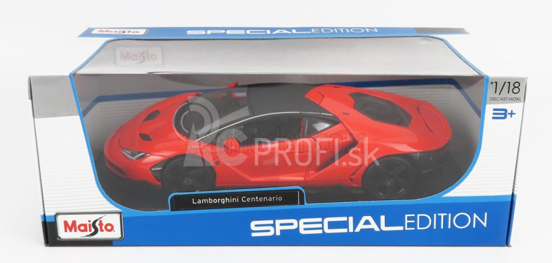 Maisto Lamborghini Centenario Lp770-4 2016 1:18 oranžovo-čierna