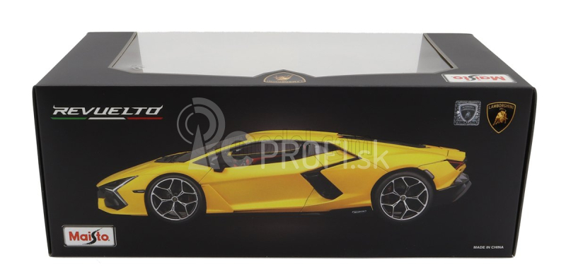 Maisto Lamborghini Revuelto Hybrid 2023 – Exclusive Carmodel 1:18 Vulcano matná sivá