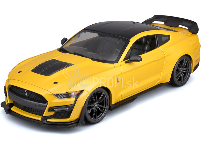 Maisto Mustang Shelby GT500 2020 1:18 žltá