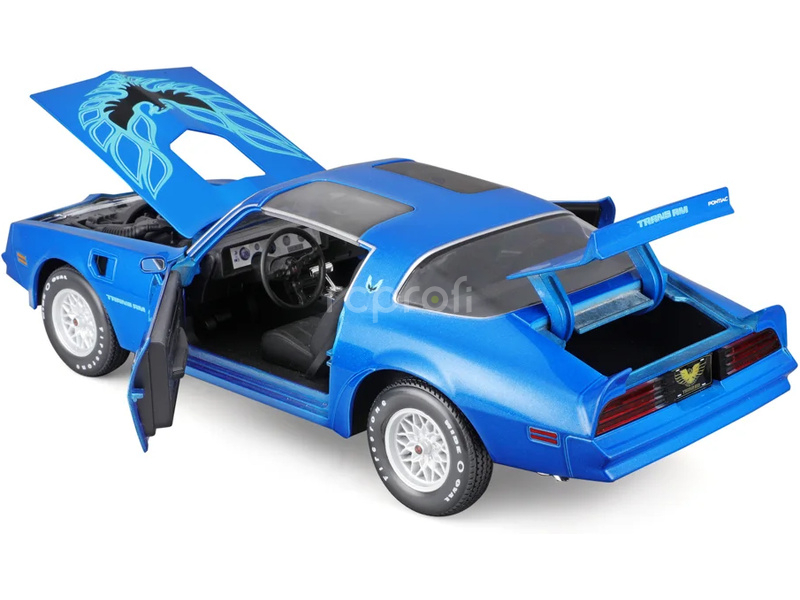 Maisto Pontiac Firebird Trans AM 1978 1:18 modrá metalíza