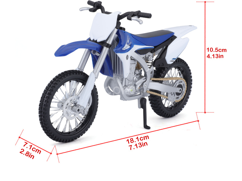 Maisto Yamaha YZ450F 2013 1:12