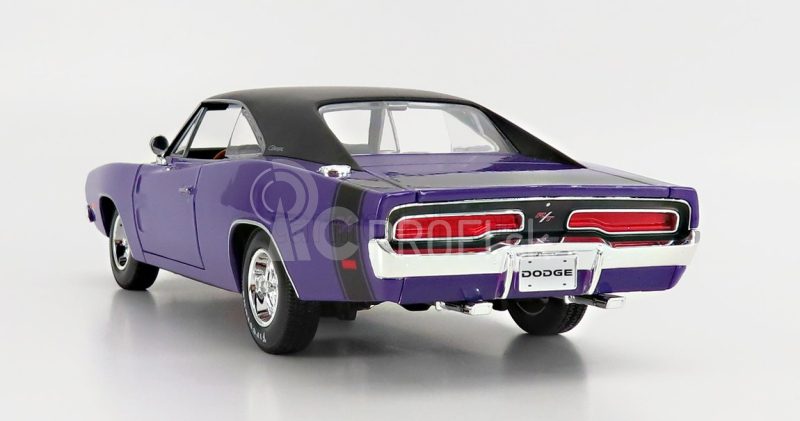 Maisto Dodge Charger R/t Coupe 1969 1:18 Purple Met