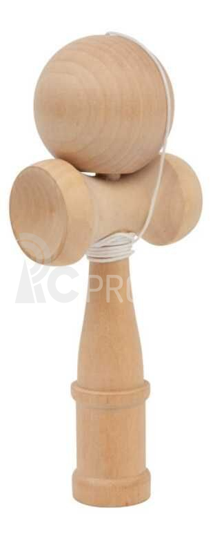 Malá detská drevená hra Kendama natural