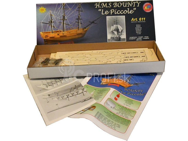 Mantua Model HMS Bounty Le Piccole 1:100 kit