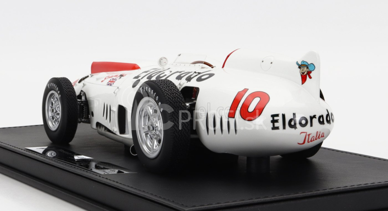 Maserati modely Maserati Tipo 420 M/58 Eldorado N 10 500 Miglia Monza 1958 Stirling Moss - Ralph Liguori 1:18 Biela