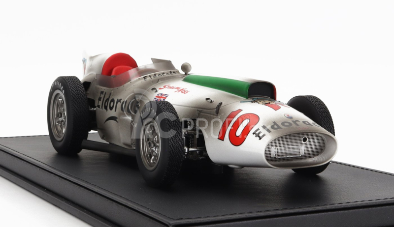 Maserati modely Maserati Tipo 420 M/58 Eldorado N 10 500 Miglia Monza (po závodnej verzii) 1958 Stirling Moss - Ralph Liguori 1:18 Biela