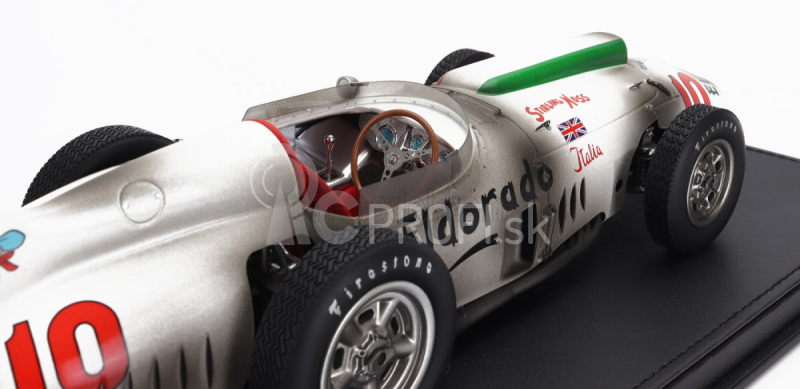 Maserati modely Maserati Tipo 420 M/58 Eldorado N 10 500 Miglia Monza (po závodnej verzii) 1958 Stirling Moss - Ralph Liguori 1:18 Biela