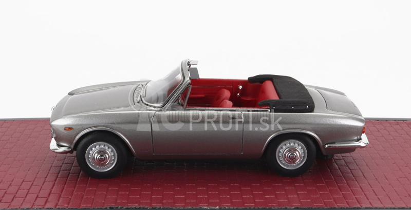 Matrix modely v mierke 1:43 Alfa romeo Giulia Gtc Cabriolet Open 1964 Strieborná