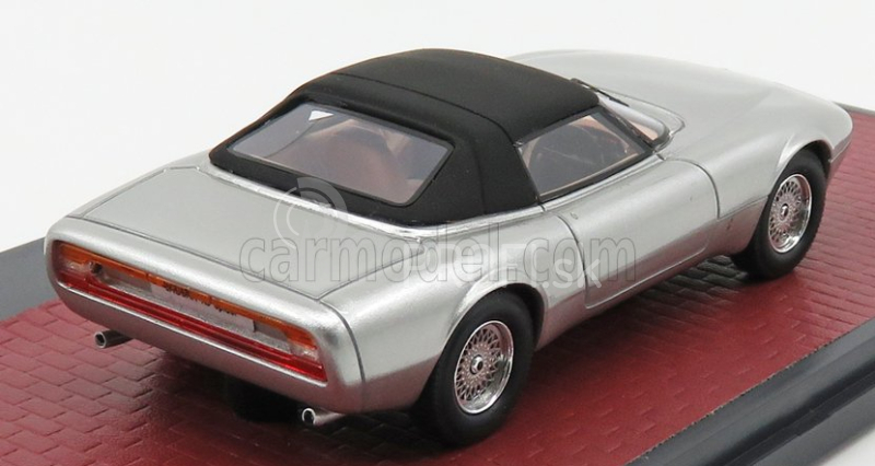 Matrix modely v mierke 1:43 Jaguar Xj Spider Concept Pinifarina Closed 1978 Strieborná