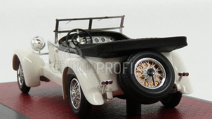 Matrix scale models Mercedes benz 680s Tourer Sindelfingen #35255 Open 1927 1:43 White