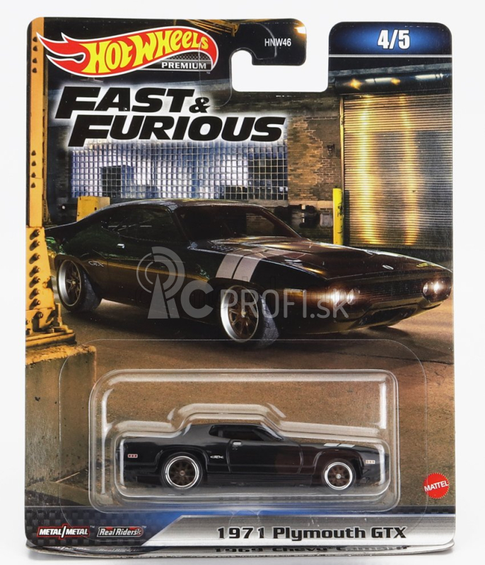 Mattel Hot Wheels Chevrolet Set Assortment 10 kusov Fast & Furious 1:64 Rôzne