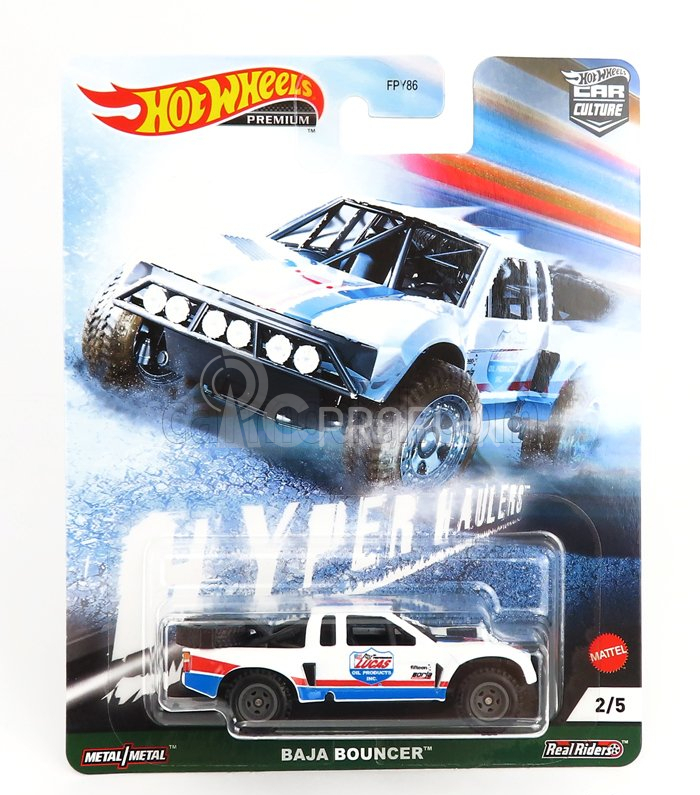 Mattel Hot Wheels Jeep Set Assortment 10 Pieces - 2x Gladiator 2020 - 2x Ford Bronco R - 2x Ford F-150 Svt Lightning 1999 - 2x Datsun Sunny 1975 1:64 Various