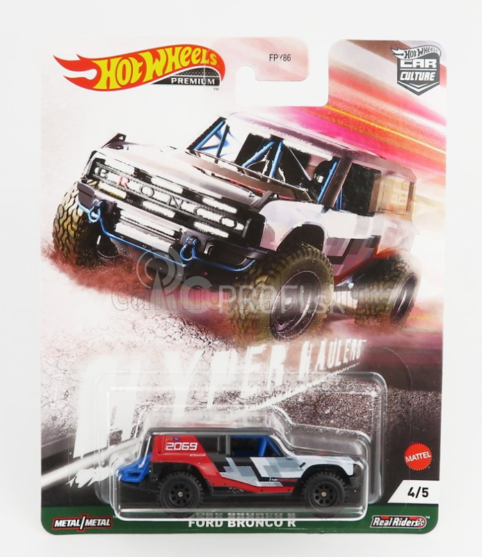 Mattel Hot Wheels Jeep Set Assortment 10 Pieces - 2x Gladiator 2020 - 2x Ford Bronco R - 2x Ford F-150 Svt Lightning 1999 - 2x Datsun Sunny 1975 1:64 Various