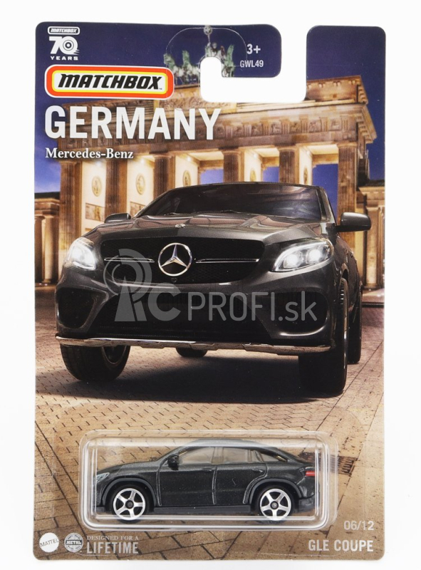 Mattel hot wheels Mercedes benz Set Assortment 10 Pieces Best Of Germany - 6 Series 1:64 Various