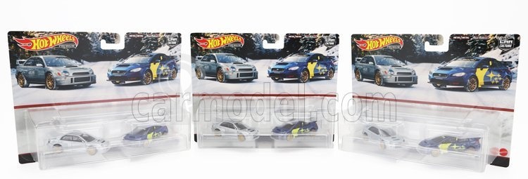 Mattel hot wheels Nissan Set 6x Sentra Se-r 1991 + Silvia (s13) 1988 - Subaru Impreza Wrx Base Rally 2016 + Impreza Wrx 2002 - Bugatti Veyron 2009 + Bugatti Chiron 2016 1:64 Rôzne