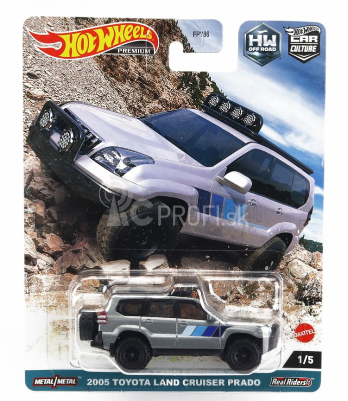 Mattel Hot Wheels Toyota Set Assortment 10 kusov 1:64 Rôzne