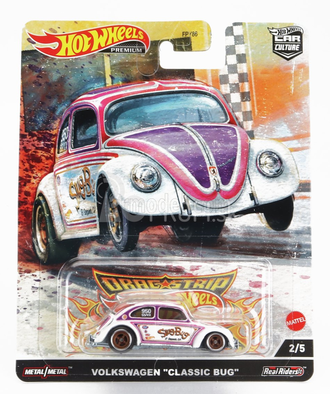 Mattel hot wheels Volkswagen Set Assortment 10 kusov 1:64 Rôzne