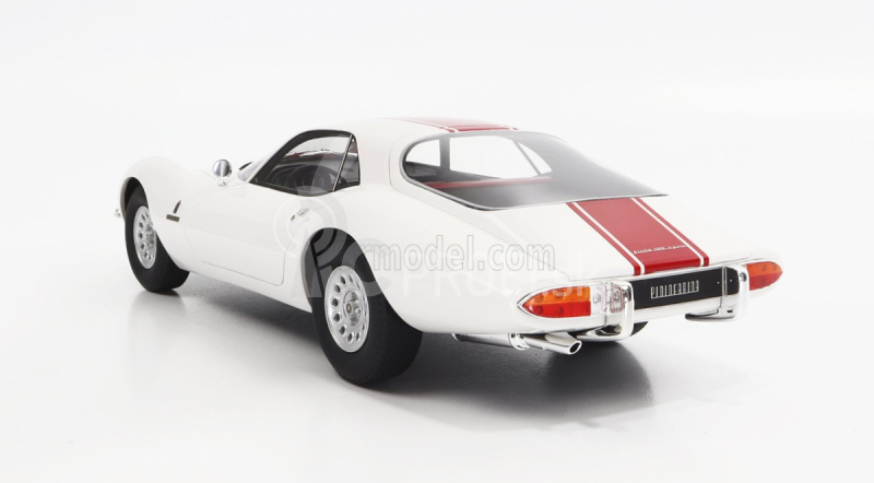 Maxima Alfa romeo Giulia Tz2 Coupe Pininfarina 1965 1:18 Biela červená