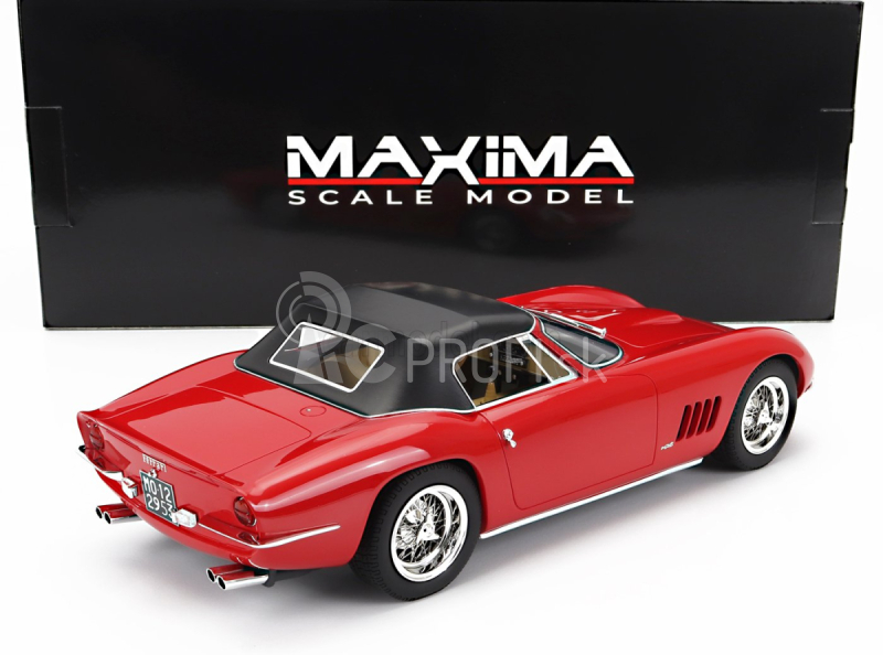 Maxima Ferrari 250 Gt Nembo Spider Soft-top Closed #1777gt 1965 1:18 Červená béžová