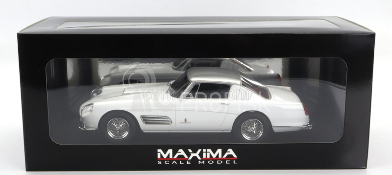 Maxima Ferrari 410 Superamerica Iii Series Pininfarina Coupe 1958 1:18 bielo strieborná