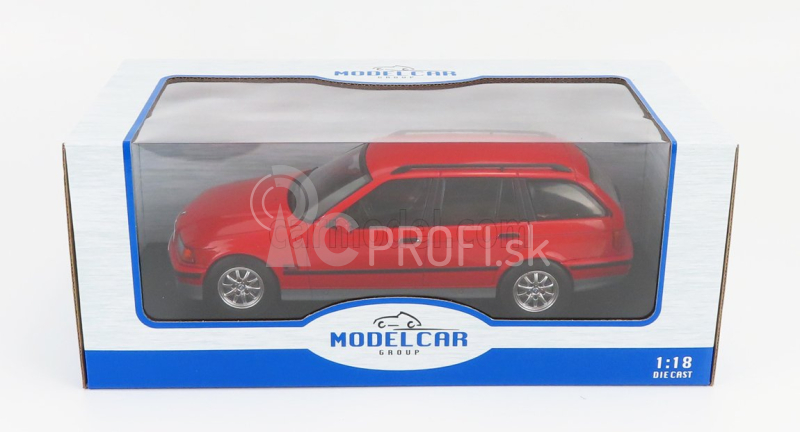 Mcg BMW radu 3 320i (e36) Touring 1995 1:18 Červená