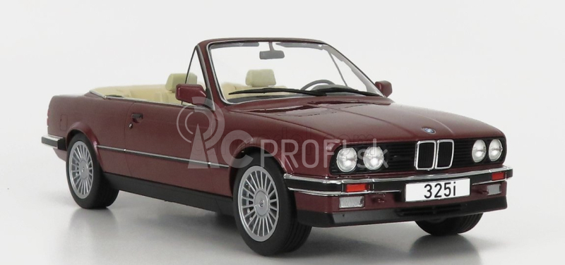 Mcg BMW radu 3 325i (e30) Cabriolet 1989 1:18 Červená