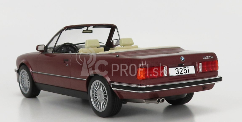 Mcg BMW radu 3 325i (e30) Cabriolet 1989 1:18 Červená