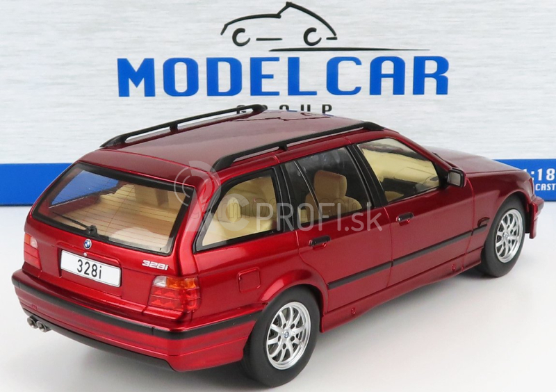 Mcg BMW radu 3 325i (e36) Touring 1995 1:18 Červená