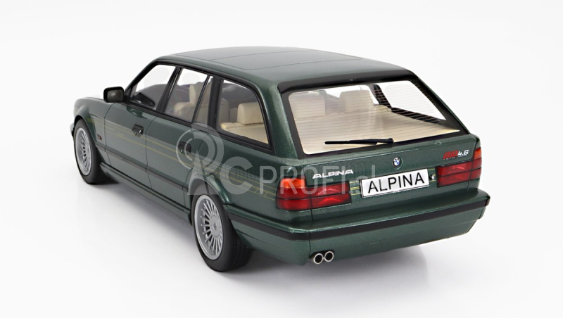 Mcg BMW radu 5 B10 4.6 Alpina Touring (e34) Sw Station Wagon 1989 1:18 Green Met