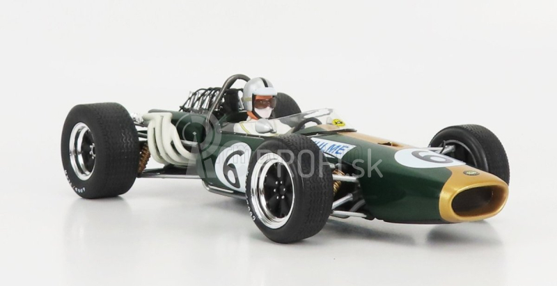 Mcg Brabham F1 Bt20 N 6 2nd British Gp 1966 Denny Hulme 1:18 British Racing Green