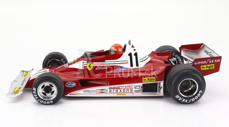 Mcg Ferrari F1 312t2b Team Scuderia Ferrari Spa Sefac N 11 Majster sveta 2. Monaco Gp 1977 Niki Lauda 1:18 červená biela