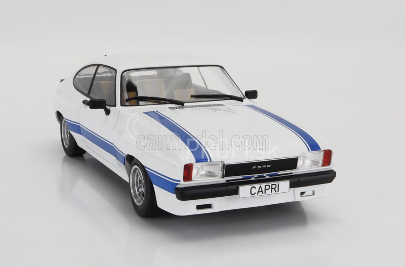 Mcg Ford england Capri Mkii Coupe Rhd 1975 1:18 Biela modrá