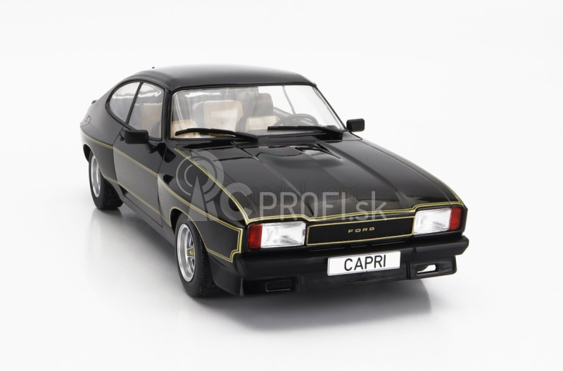 Mcg Ford england Capri Mkii Coupe Rhd 1975 1:18 čierna zlatá