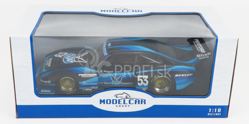 Mcg Ford england Capri Turbo Gr.5 Team D&w N 53 Drm Spa 1980 K.niedwiedz 1:18 Black Blue