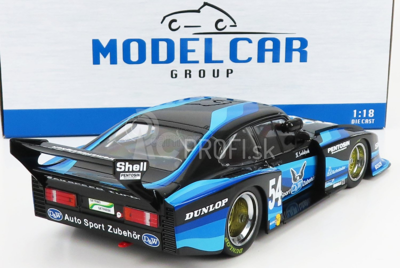 Mcg Ford england Capri Turbo Gr.5 Team D&w N 54 Drm Zolder 1980 H.soldeck 1:18 Black Blue