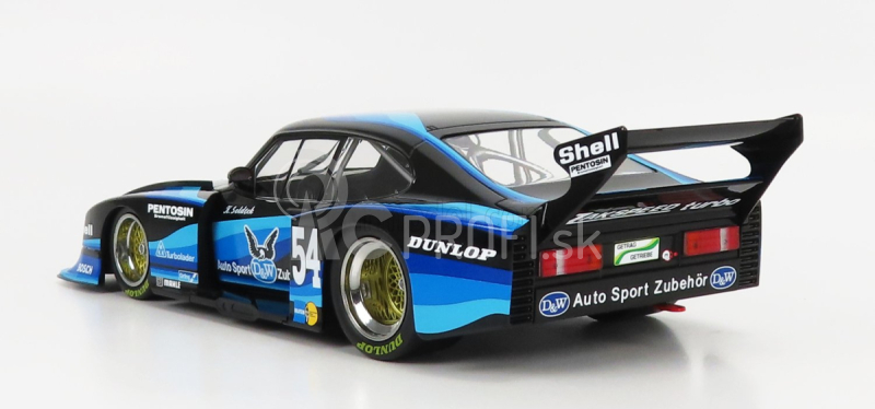 Mcg Ford england Capri Turbo Gr.5 Team D&w N 54 Drm Zolder 1980 H.soldeck 1:18 Black Blue