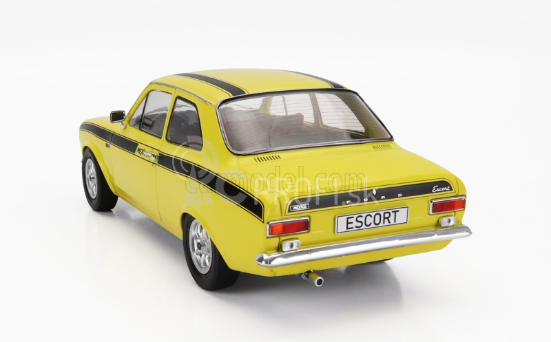 Mcg Ford england Escort Mki Mexico 1973 1:18 žltá čierna